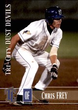 2005 Tri-City Dust Devils Grandstand #7 Chris Frey Highland Illinois IL Card