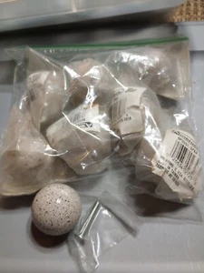 Lot of 8 Amerock BP5531-SPKA Granite Look DOOR DRAWER PULLS 1.5 KNOBS HARDWARE - Picture 1 of 3