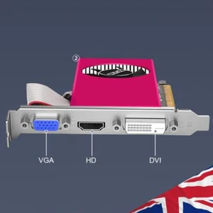 GT740 Low Profile Video Card HDMI-Compatible Interface 4GB Desktop Graphics Card - Picture 1 of 9