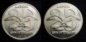 Look Magazine 25th Anniversary Token - Picture 1 of 1