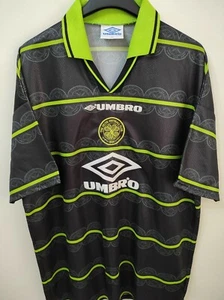 CELTIC GLASGOW 1998-1999 away camiseta shirt trikot maillot maglia XL - Picture 1 of 6