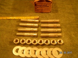 RAWL MAUERWERKSANKER 3/4” x 4 1/4” (BOX MIT 8)....7240..MIT UNTERLEGSCHEIBEN & MUTTERN - Bild 1 von 3