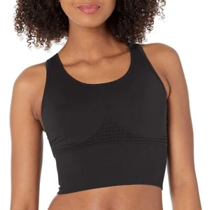Sweaty Betty 291722 Women Stamina Longline Workout Bra Black, Size S - Picture 1 of 2