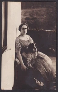 Princesa Ilena de Rumania vintage foto real postal - Imagen 1 de 2