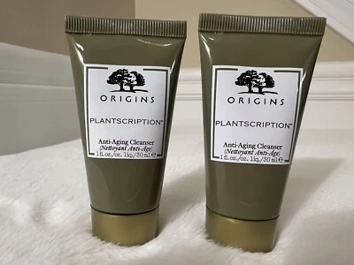 Origins Plantscription Anti-Aging Face Cleanser Travel Size 1oz 30ml✖️2 - Image 1 of 2
