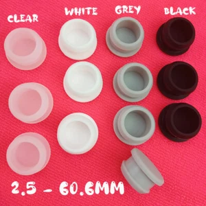 Silikongummi Lochkappen Endkappen Abdeckstopfen Dichtung Stopfen 2,5-60,6mm 5stk - Picture 1 of 14