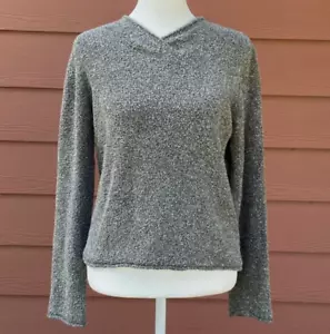 Columbia Sportswear Sweater Women's Charcoal Green Gray Pullover Size Medium - Picture 1 of 7