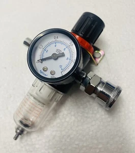 AFR2000 1/4'' Air Compressor Filter Water Moisture SeparatorTrap Regulator Gauge - Picture 1 of 9