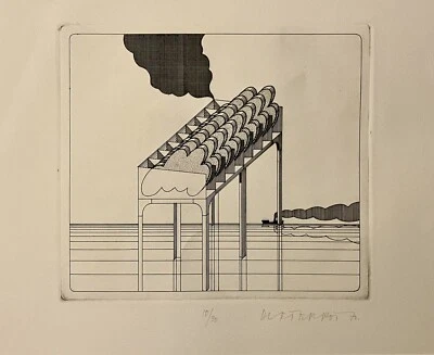 Dieter Roth PASTELY grabado en grabado firmado limitado 10/30 impresión de arte moderno raro 1970 Foto 1 de 4