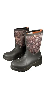 NEW Ozark Trail Mens 6 Camo hunting boots FREEFALL Slip On NWT in Box - Image 1 of 4