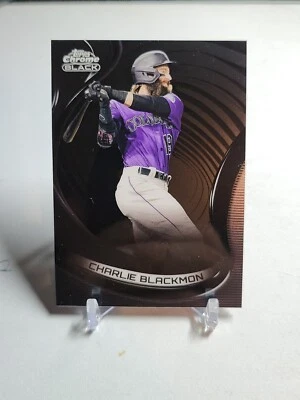 Charlie Blackmon 2022 Topps Chrome Black #26 - Image 1 of 2