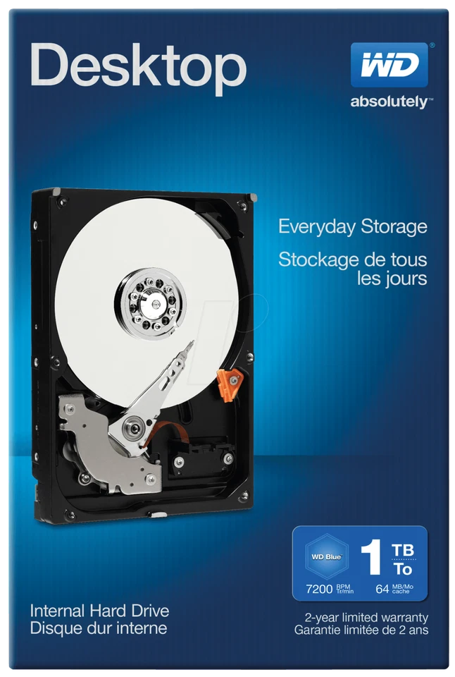 NEW 1TB Hard Drive - Windows 7 Professional 64 Loaded for HP Pavilion P6607C  - Image 1 of 1