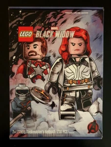 LEGO Marvel Black Widow Taskmaster's Ambush 77905 2020 SDCC Limited Edition Set - Picture 1 of 3