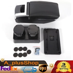 Para Nissan Versa 2007-2011 Apoyabrazos Consola Central Caja de Almacenamiento Apoyabrazos Soporte EE. UU. - Imagen 1 de 12