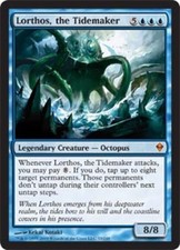 Lorthos, the Tidemaker - Zendikar - LP, English MTG Magic FLAT RATE SHIP
