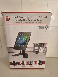 CTA Duel Security Kiosk Stand Locking Case &cable For,ipad Air Ipad Pro 2017 - Picture 1 of 11