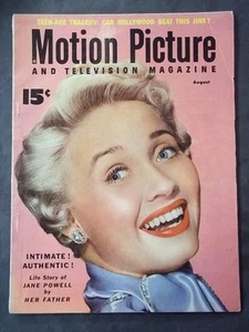 Vintage Filmmagazin August 1953 - Jane Powell Cover - Bild 1 von 4