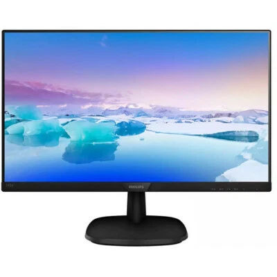 Philips 273V7QJAB 27" Frameless Monitor Full HD 1920x1080 IPS Built-in Speakers - Image 1 of 4