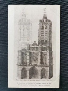 CPA 02 La Cathédrale de SOISSONS d'après une gravure - Imagen 1 de 2