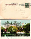 Vintage California Lake At Baldwin's Ranch Near LA CA Postcard Used 50821