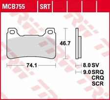TRW Premium Sinter Bremsbeläge für Honda CBR 600 RRA , VFR 800 XA Crossrunner