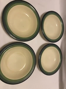Pfaltzgraff Mountain Shadow Rimmed Pasta / Soup / Salad Bowls 8.25 In ~ Set Of 4 - Picture 1 of 4
