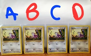 Shadowless Rattata Base Set 61/102 - Pokemon CCG WoTC English - Picture 1 of 2