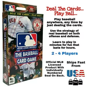Boston Red Sox Edition Offizielle MLB Das Baseball-Kartenspiel Fenway Park TDC-Spiele - Bild 1 von 5