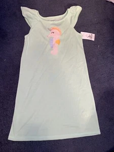 Seahorse Nighty for Girls - Picture 1 of 2