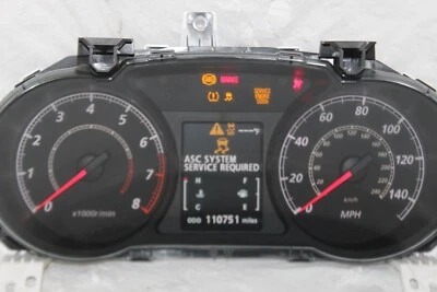 Speedometer Instrument Cluster 2014 2015 Mitsubishi Outlander 110,751 Miles - Image 1 of 4