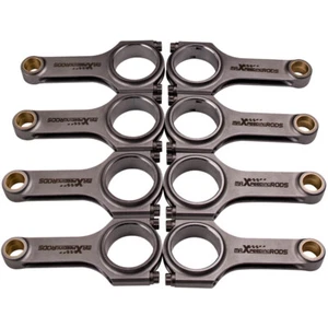 8x Forged 4340 Connecting Rods for Chevy Small block V8 6.000" 2.100" .927" - Picture 1 of 12