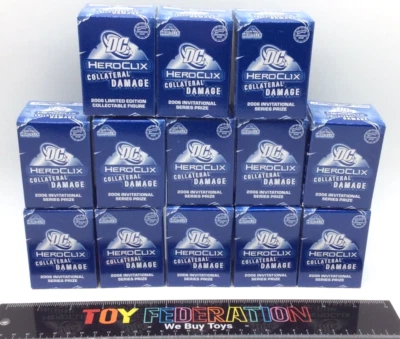 Lote de 13 daños colaterales DC Heroclix Foto 1 de 4