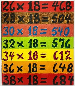 ALFRED JENSEN The Number Paintings - William C. Agee PaceWildenstein - Picture 1 of 1