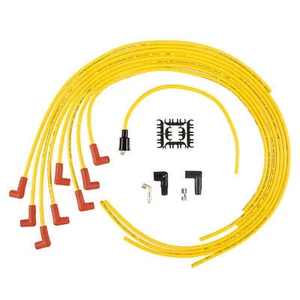 Accel Super Stock Spark Plug Leads Universal V8 Angled Boots 8mm Chev Mopar 4041 - Picture 1 of 10