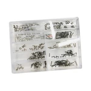 100pcs Multi Sizes Watch Crown Pusher Spring Assortment for Watch Repair Parts - Foto 1 di 3