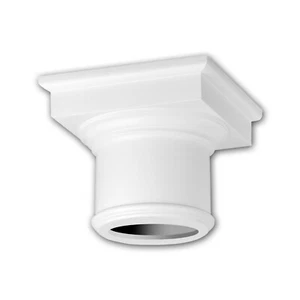 PROFHOME 111002 Vollsäulen Kapitell Säule Zierelement Stuckdekor - Imagen 1 de 4