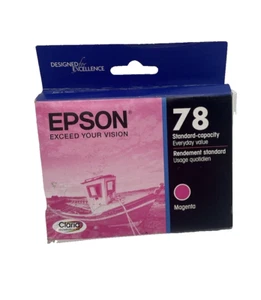 Cartucho de tinta Epson 78 impresora magenta T078320 Exp. 04/2018 NOS - Imagen 1 de 6