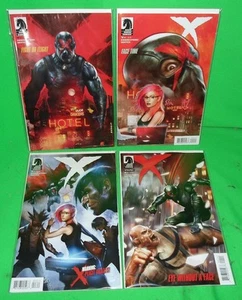 X #1 #2 #3 #4 #1-4 Juego Completo de Carrera Primera Impresión Dark Horse Cómic Swierczynski - Imagen 1 de 1