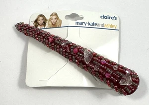 5A Red Bead Hair Clip Mary Kate Ashley Claire’s - Picture 1 of 7