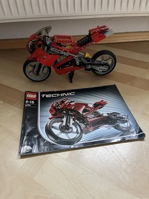 Lego Technic Technik 8420 Street Bike inkl Bauanleitung - Bild 1 von 4