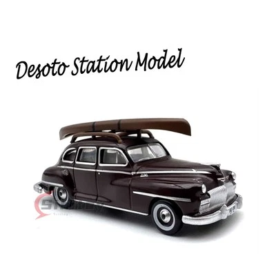 Diecast DeSoto Station Wagon 1:87 - Clásico 1950 Modelo Deportivo Coche de Coleccionista Foto 1 de 4