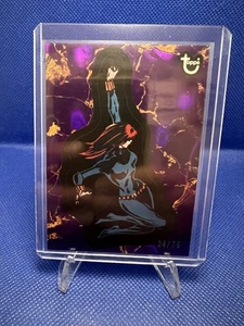 2025 Topps Marvel Comic Book Heroes Black Widow #1 Purple & Gold Lava 24/75 - Bild 1 von 2