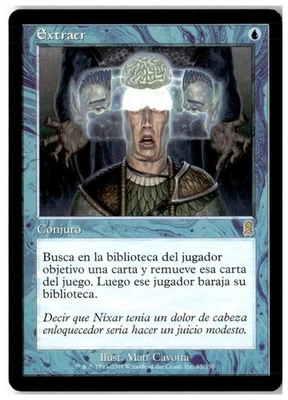 MTG Extract - Odyssey Moderately Played Spanish - Image 1 of 2