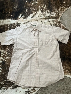 Carven Hombre Manga Corta Abotonada Talla L Foto 1 de 2