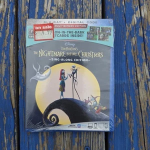 The Nightmare Before Christmas Sing-Along Ed Blu-Ray + Digital New Sealed - Picture 1 of 5