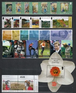 GUERNSEY 2012 Annata completa 39v + 4 BF MNH** - Picture 1 of 3
