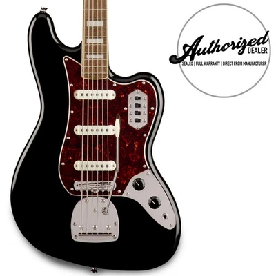 Guitarra eléctrica Squier Classic Vibe Bass VI - negra Foto 1 de 4