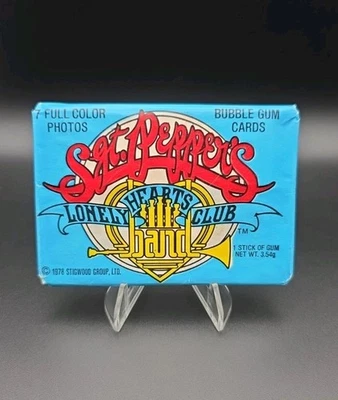 Donruss Sgt Peppers Lonely Hearts Club Band 1978 (1 paquete sellado de fábrica) Foto 1 de 2