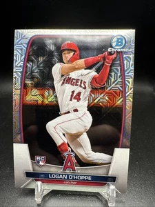 2023 Bowman Chrome Mojo Refractor #39 Logan O’Hoppe Rookie RC - Picture 1 of 2