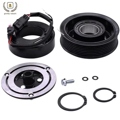 Kit de embrague compresor de aire acondicionado con 7 ranuras para Honda Civic 2016 2017-2021 L4 2,0 L Foto 1 de 4